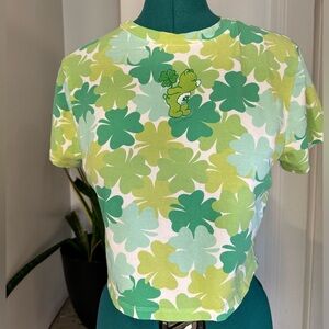 Care Bears GoodLuck Bear Crop Top XL